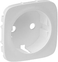 Лицевая панель Legrand Valena Allure для 1-м. розетки 220В жемчуг картинка